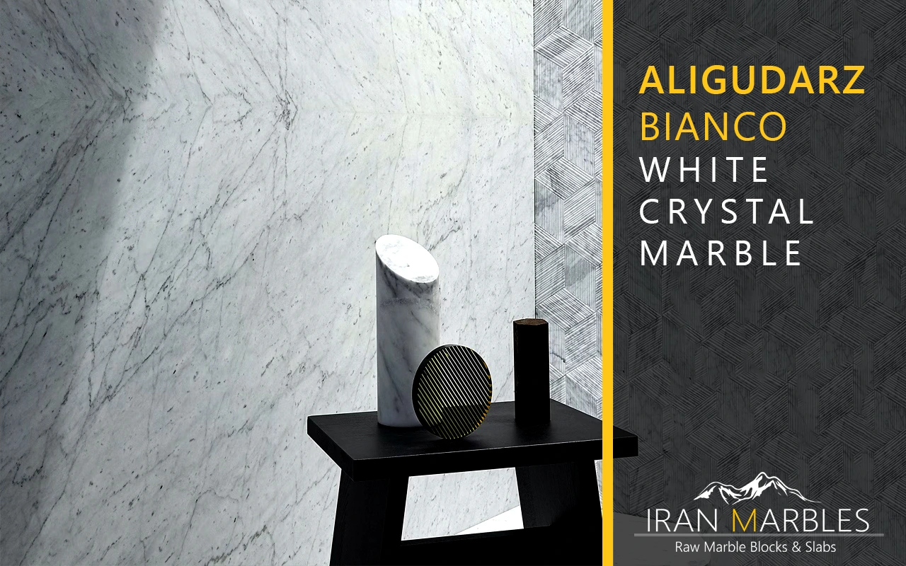 aligudarz bianco crystal marble