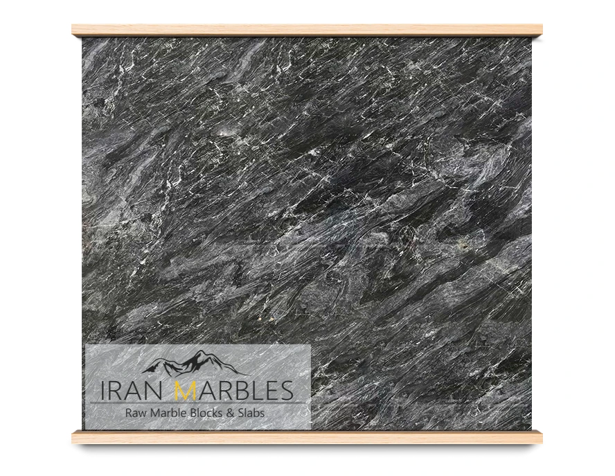 aligudarz gray crystal marble block