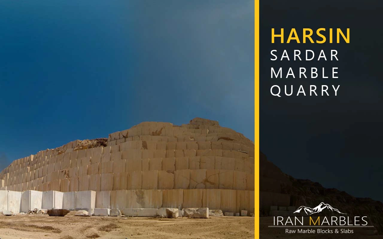 harsin sardar beige marble quarry